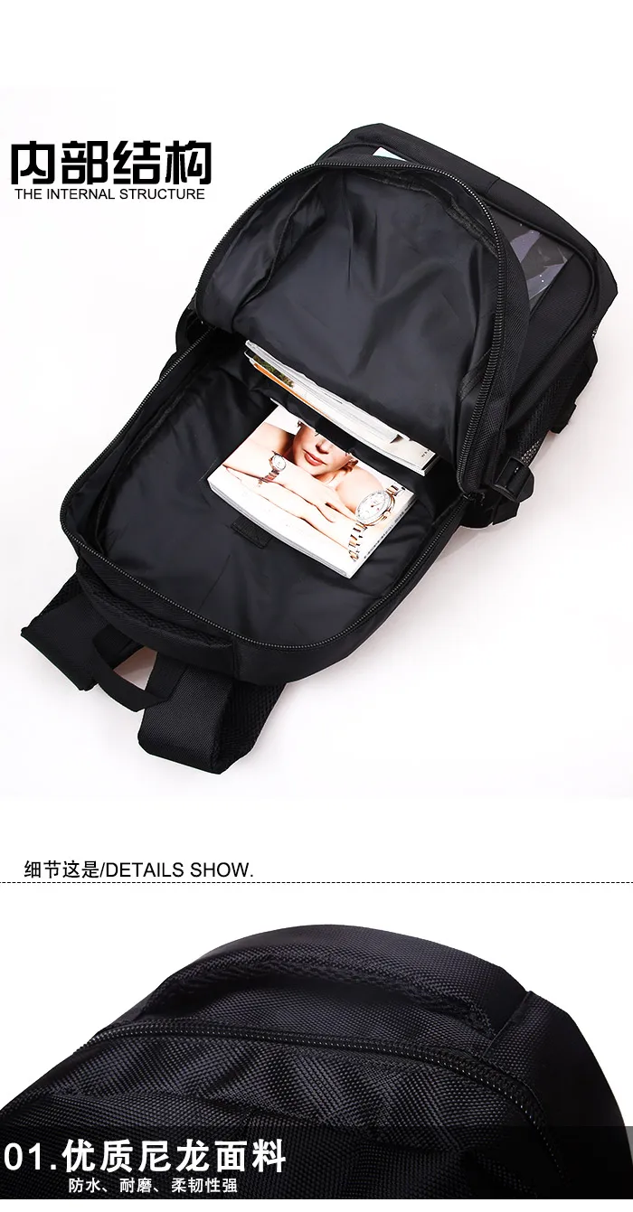 Рюкзак для ноутбука с аниме One Punch Man САЙТАМА сенсей рюкзак двумя плечами школьная