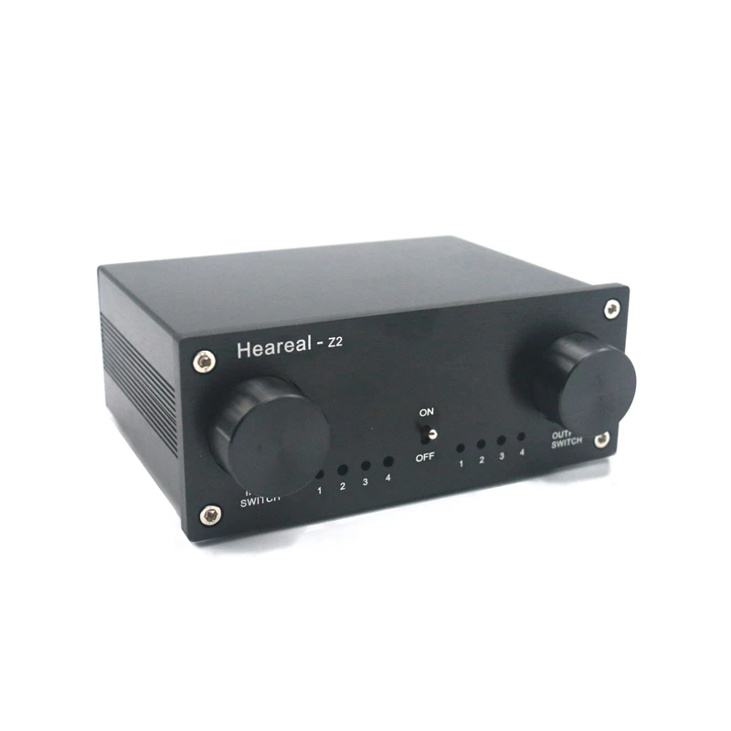 Lossless audio switcher 4 in out input output conversion для распределения hifi аудио сигнала сплиттер |