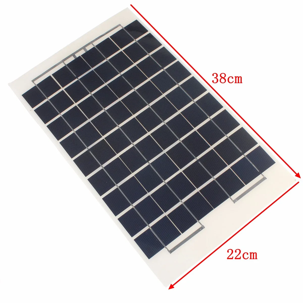 Sunpower 10 Вт 12 В поликристаллическая солнечная панель солнечная батарея поли солнечный модуль зарядное устройство с 2 зажимами типа «крокодил» и кабелем 4 м
