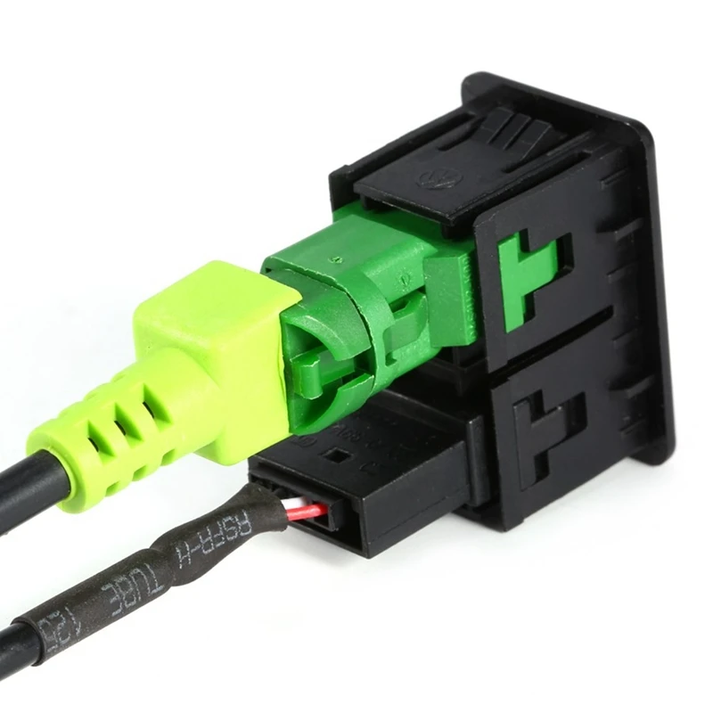 SITAILE RCD510 + 310 300 RNS315 AUX переключатель USB штекер кабеля подходит для VW MK6 Golf Jetta CC