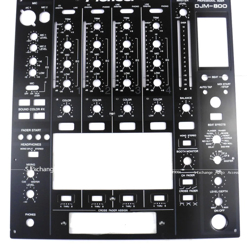 1 шт. запасная часть для DJM800 основной лицевой панели основной передней панели DNB1144