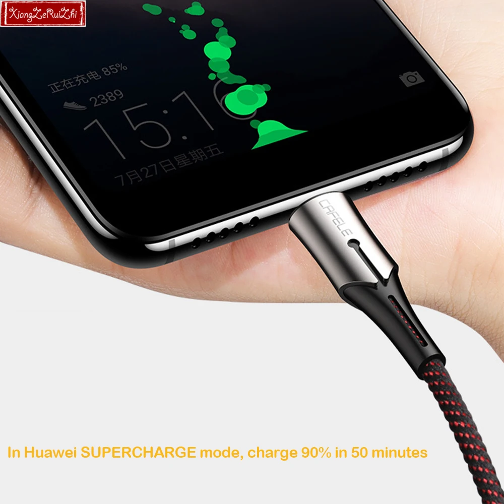 5А кабель для быстрой зарядки мобильного телефона TYPE C huawei p9/p10/P20/note10/20/V9/V20 телефон