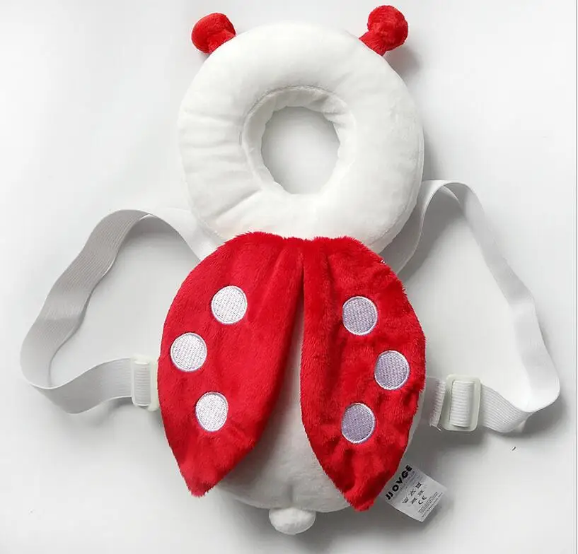 ladybug Детская Милая подушка, подушка для защиты головы, крылья ангела, защита шеи, защита от падения, подушка, детский подголовник - Цвет: ladybug