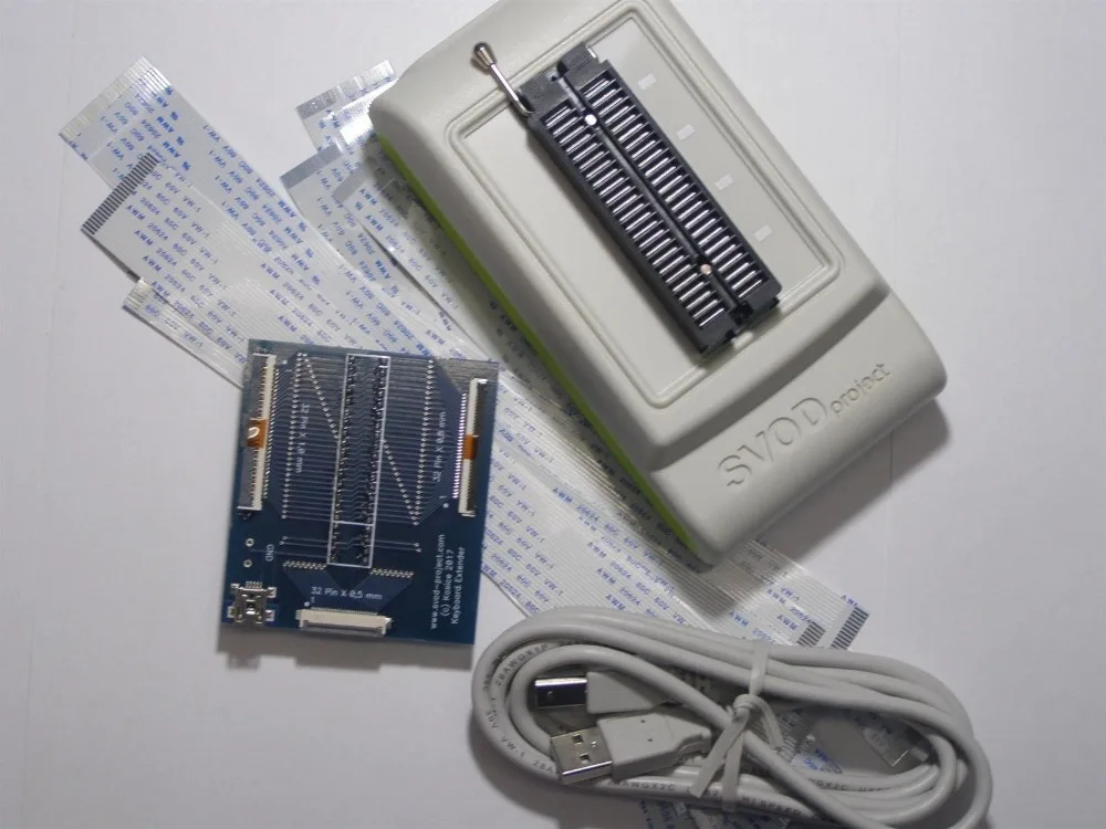 USB универсальный Nuvoton SVOD программатор ver 3+ прибор для проверки клавиатуры KB9012QF+ ITE8586, для MIO KB9012, KB9016, KB930, ITE8586, ITE8580, ITE8585