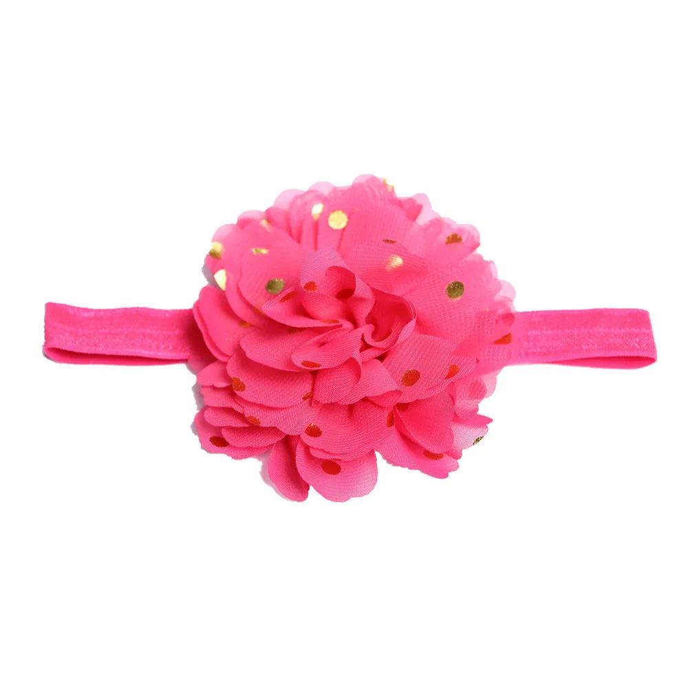 Newborn Toddler Kids Baby Girl Headbands Flowers Hair Accessories Photography Props Diademas Para Bebe Haarband | Детская одежда и