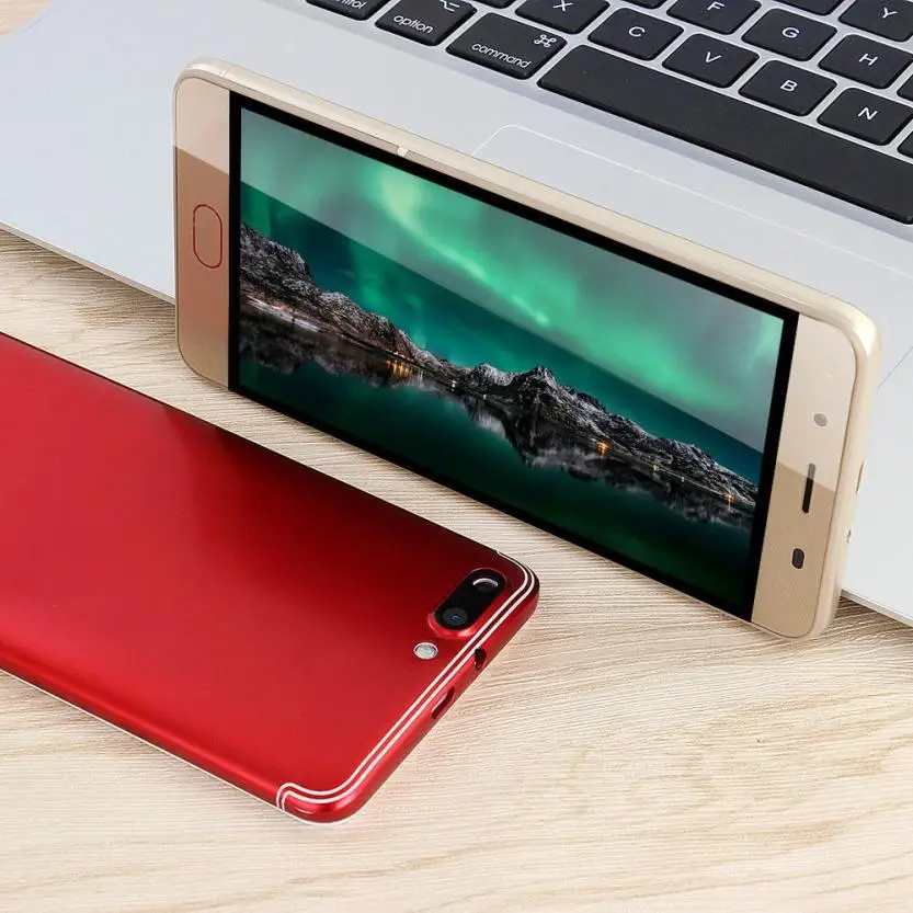 Смартфон 5 дюймов ультратонкий Android5.1 четырехъядерный 512 МБ + Мб GSM WiFi Dual SIM Camer