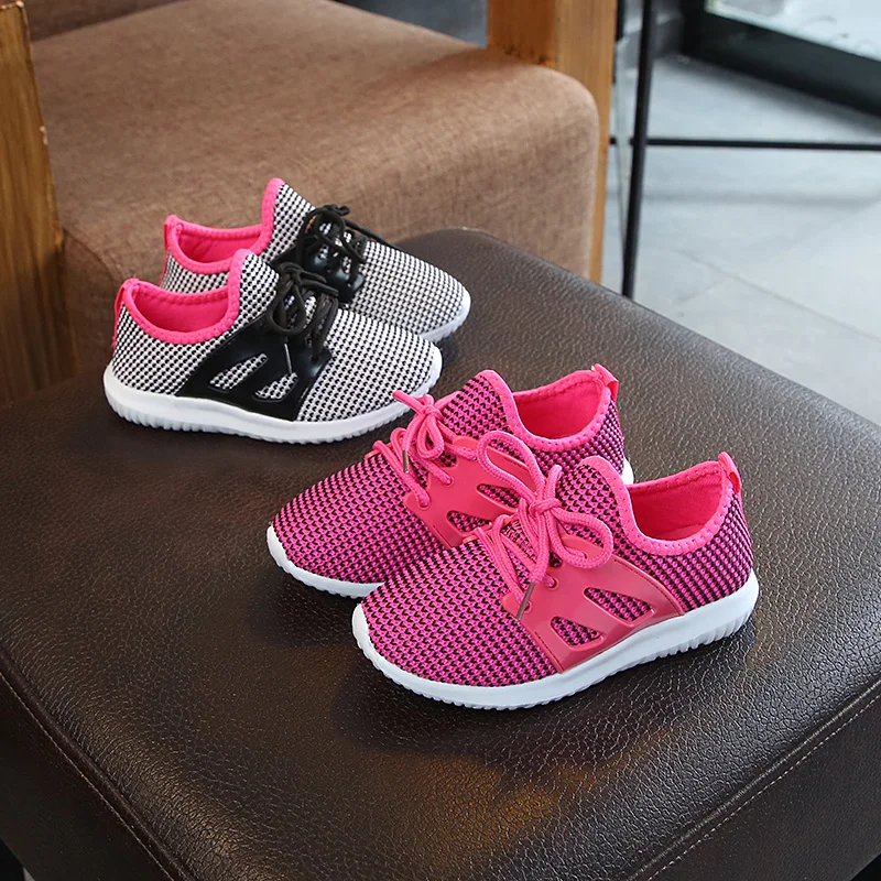 

comfy kids new fashion casual shoes of the girls The spring and autumn period and the EVA sole net cloth shoes boys sneaker baby