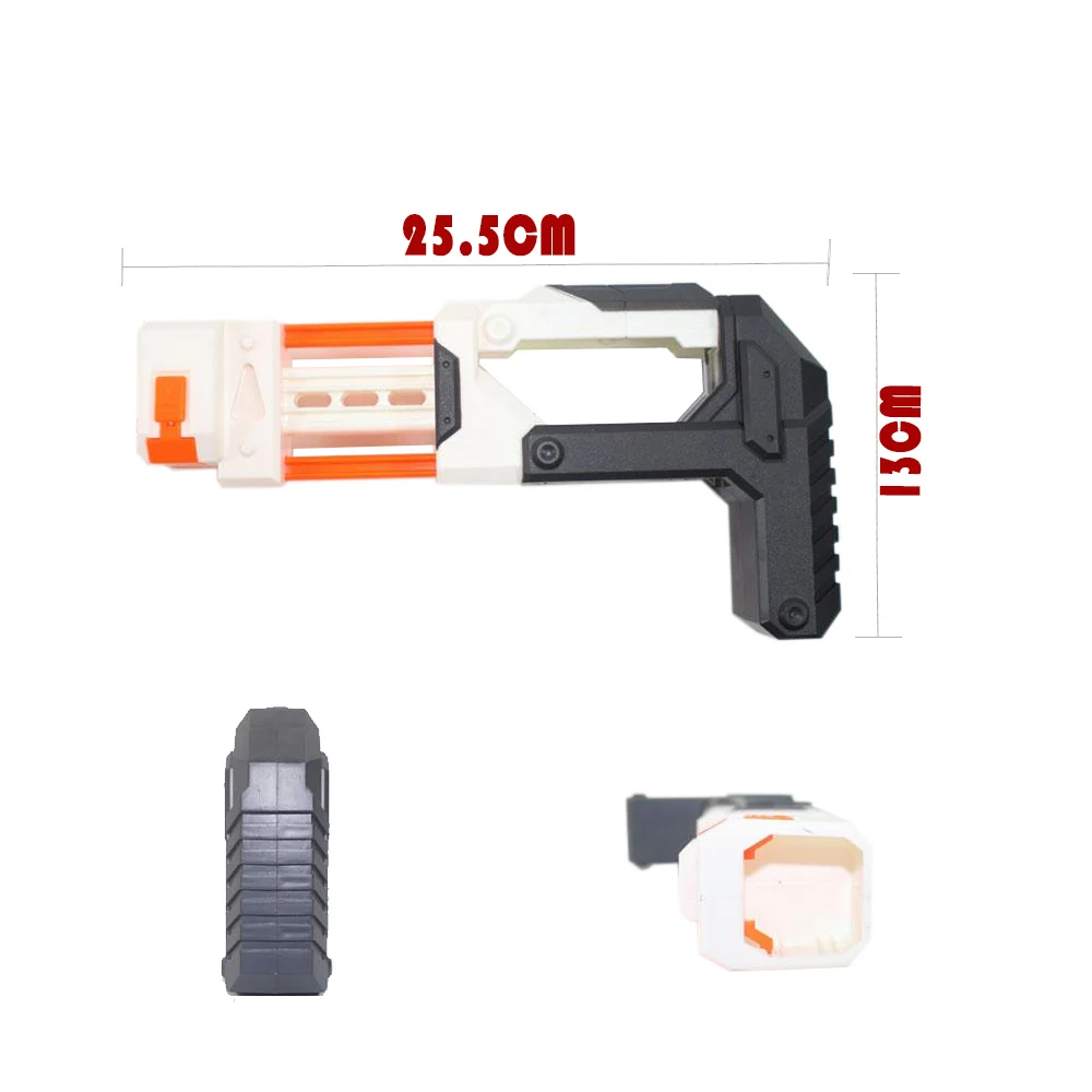 Тактический игрушечный пистолет, модифицированный компонент для Nerf N-strick seises Blasters, детский мини-пистолет, игрушки для активного отдыха - Цвет: 7