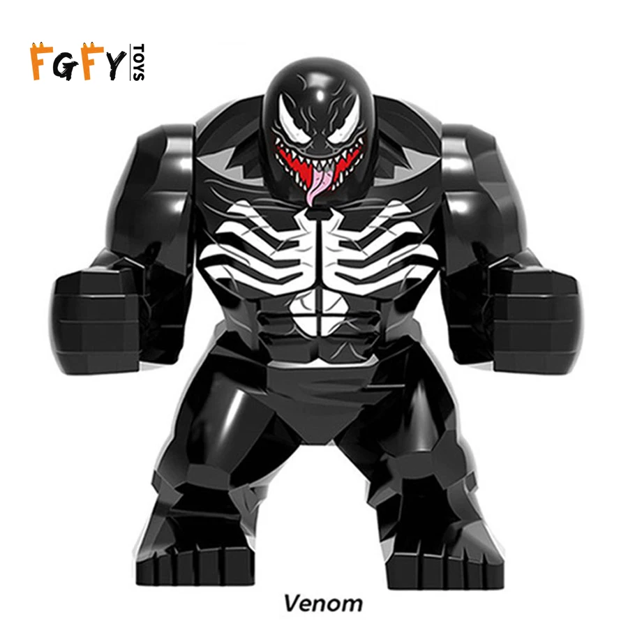Avengers4 эндшпиль Марвел Капитан Халк танос Venom War Machine Фигурки Человека паука Legoing