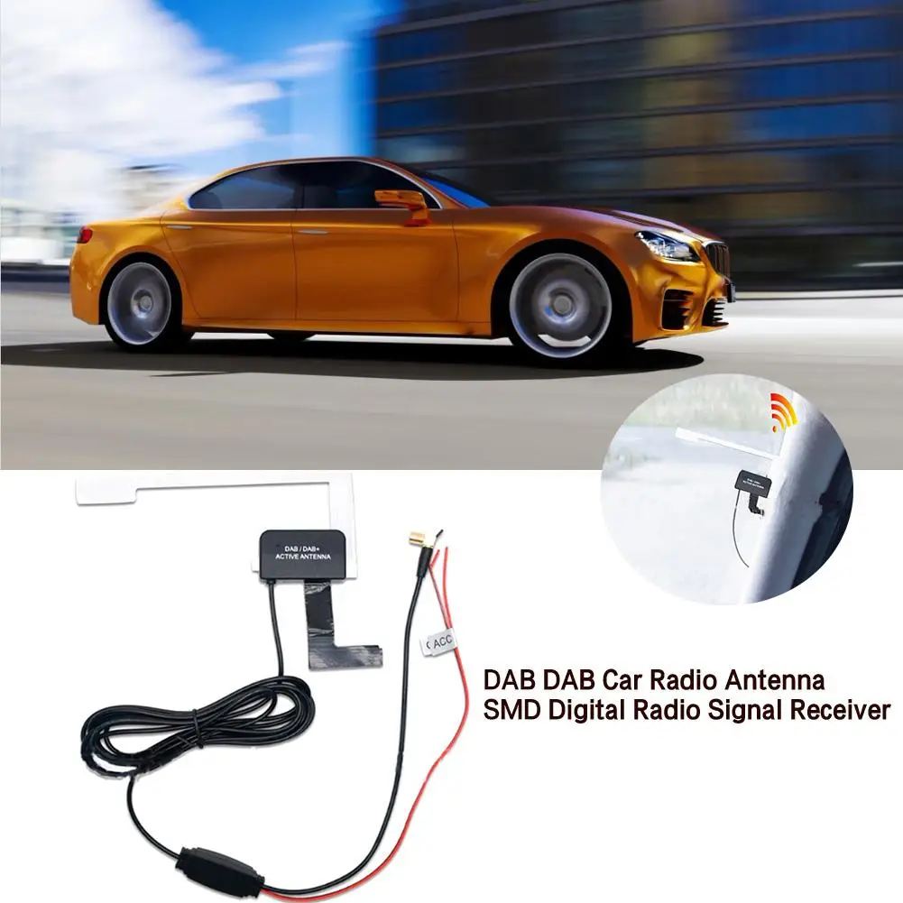 Универсальный DAB Автомобильная Радио Антенна SMD цифровой радиоприемник Сигнала