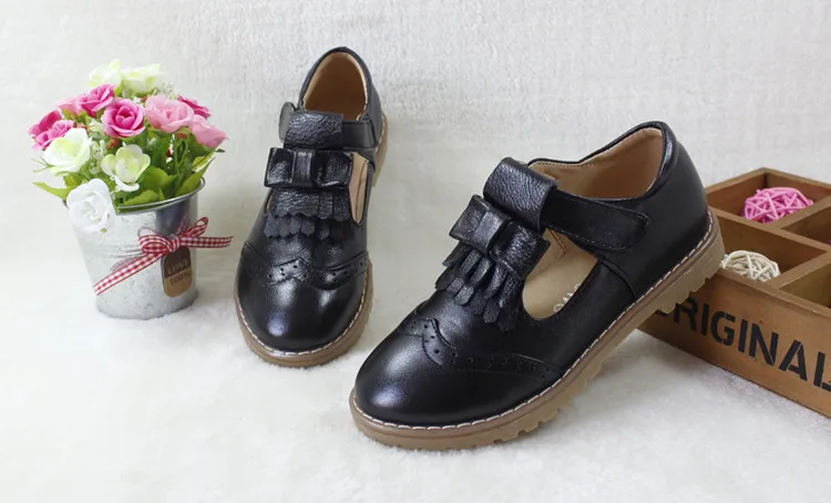 Новинка 2017 года сезон весна-осень Женская обувь в Корейском стиле с бантом для