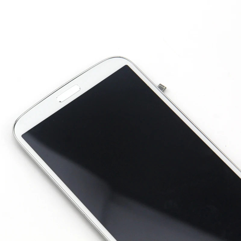 Супер AMOLED для SAMSUNG Galaxy Mega 6 3 i9200 i9205 сенсорный экран дигитайзер Рамка в сборе ЖК