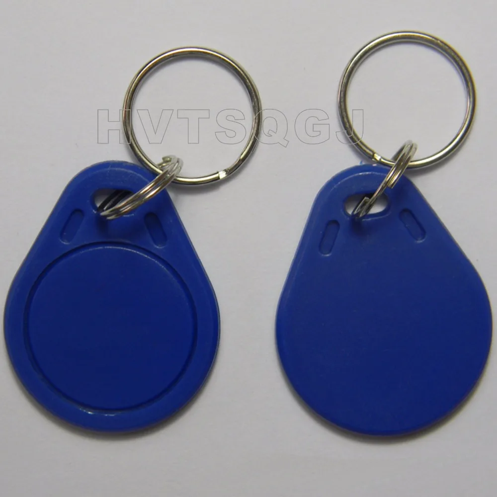 300 шт./лот Бесплатная доставка Высокое качество rfid EM4100 чип 125 кГц брелоки |