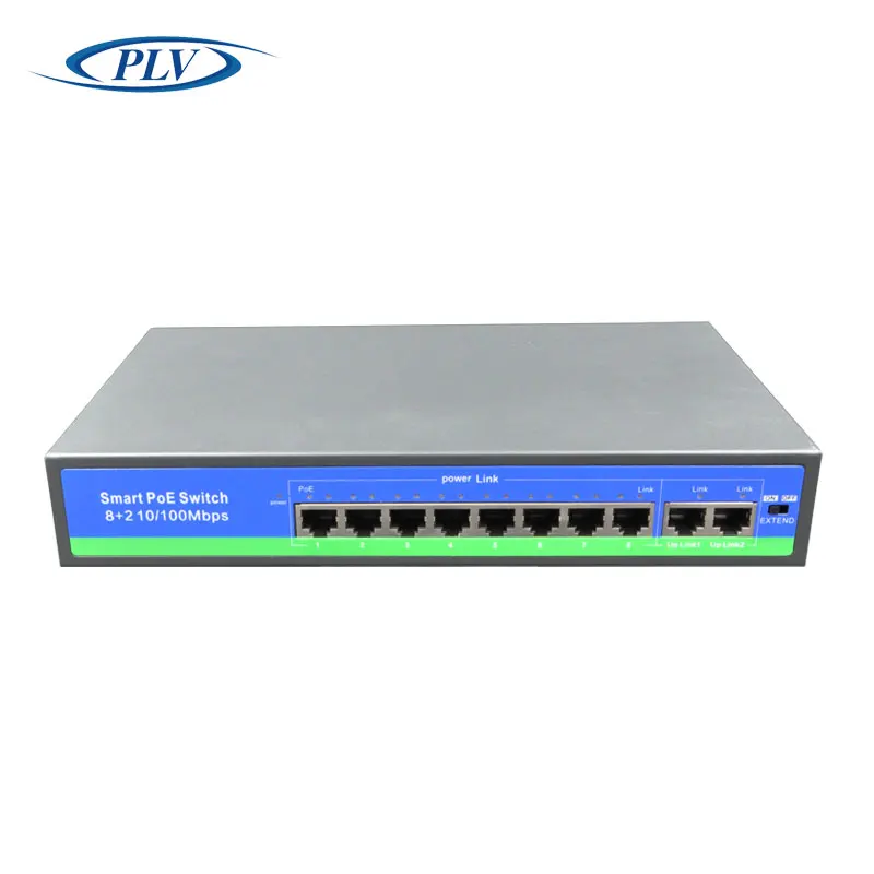 8 + 2 250 м POE расстояние poe сетевой коммутатор PoE порт IEEE802.3af/AT костюм для всех poE