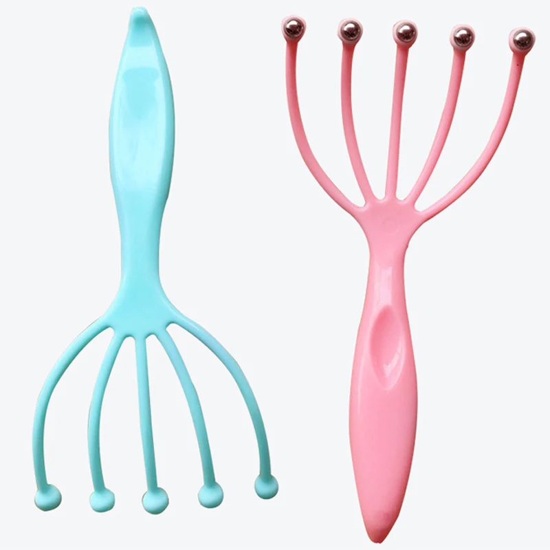 2019 Handheld Five Fingers Claw Steel Ball Massager for Head Scalp Neck Relaxation DC88 |