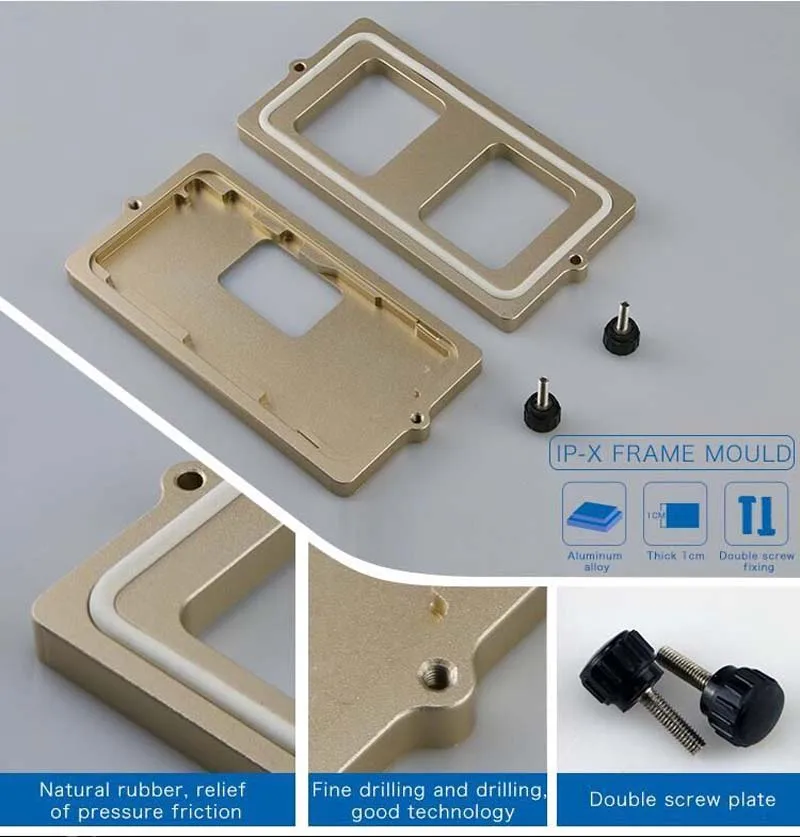 

Jyrkior Original Bezel Adhesive For iPhone X XS MAX Middle Frame Stick Dedicated Glue And LCD Screen Refurbished Laminator Mold