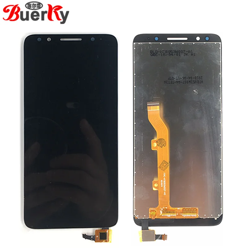 BKparts для Alcatel 1X 5059A 5059D 5059X 5059Y 5059T ЖК дисплей сенсорный экран дигитайзер полная