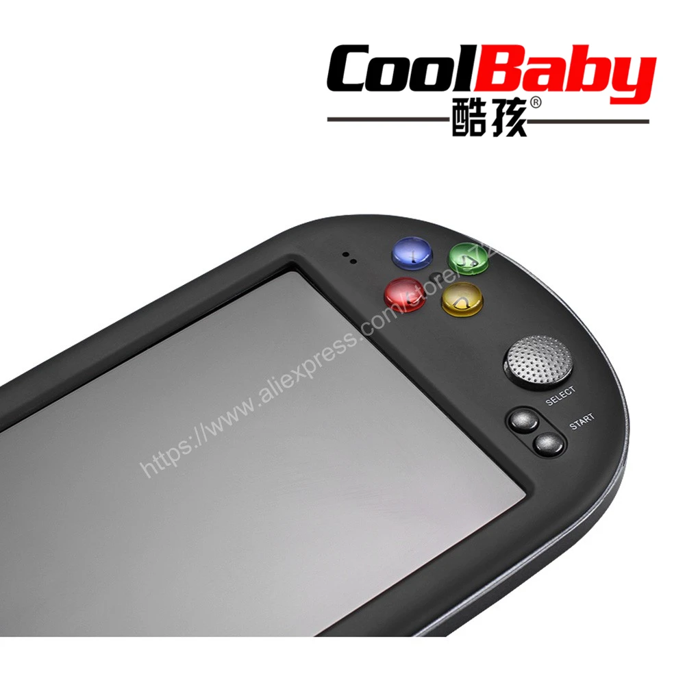 Портативная портативная игровая консоль X16 с двойным рокером для игр GBA NES