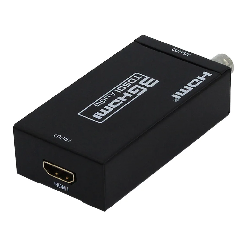 1 шт. мини 3G 1080P HDMI To SDI SD HD видео конвертер с адаптером питания|Кабели HDMI| |