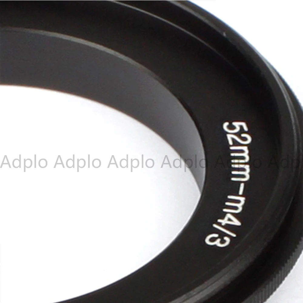 52 мм объектив макро обратный адаптер кольцо для камеры Micro Four Thirds|adapter ring|pixco adapterring