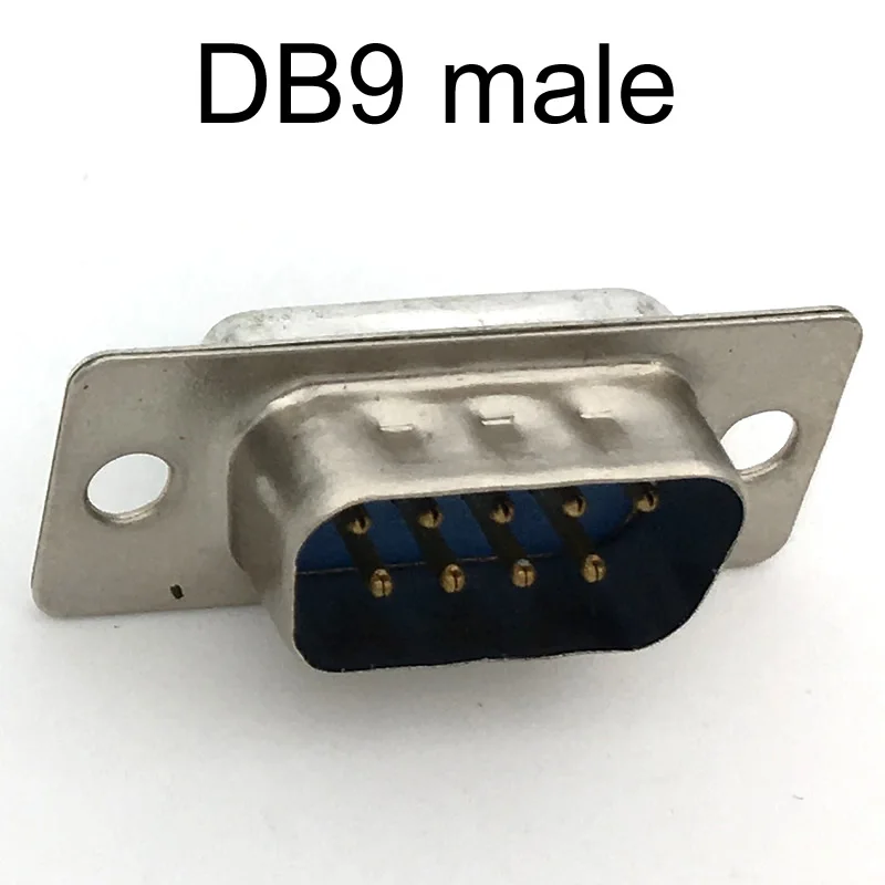 10pcs/lot Computer DB9 DR9 Female Male to Solder Type Adapter Connector | Обустройство дома