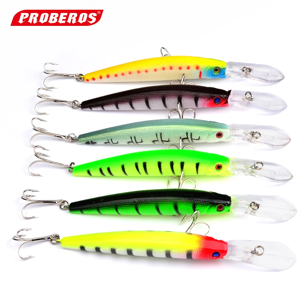 

6 шт., искусственные рыболовные приманки, 145 мм, 15,53 г