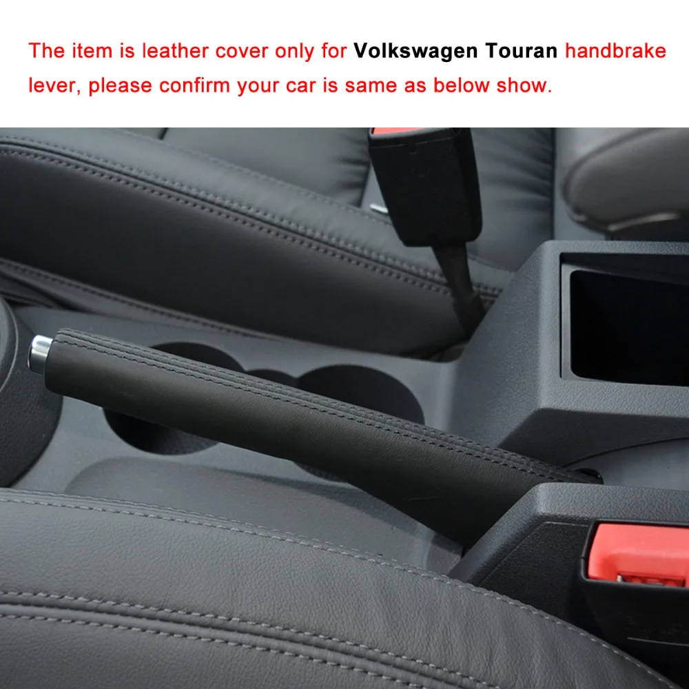 Автомобильные чехлы ручника для Volkswagen VW Touran чехол из натуральной кожи стайлинга