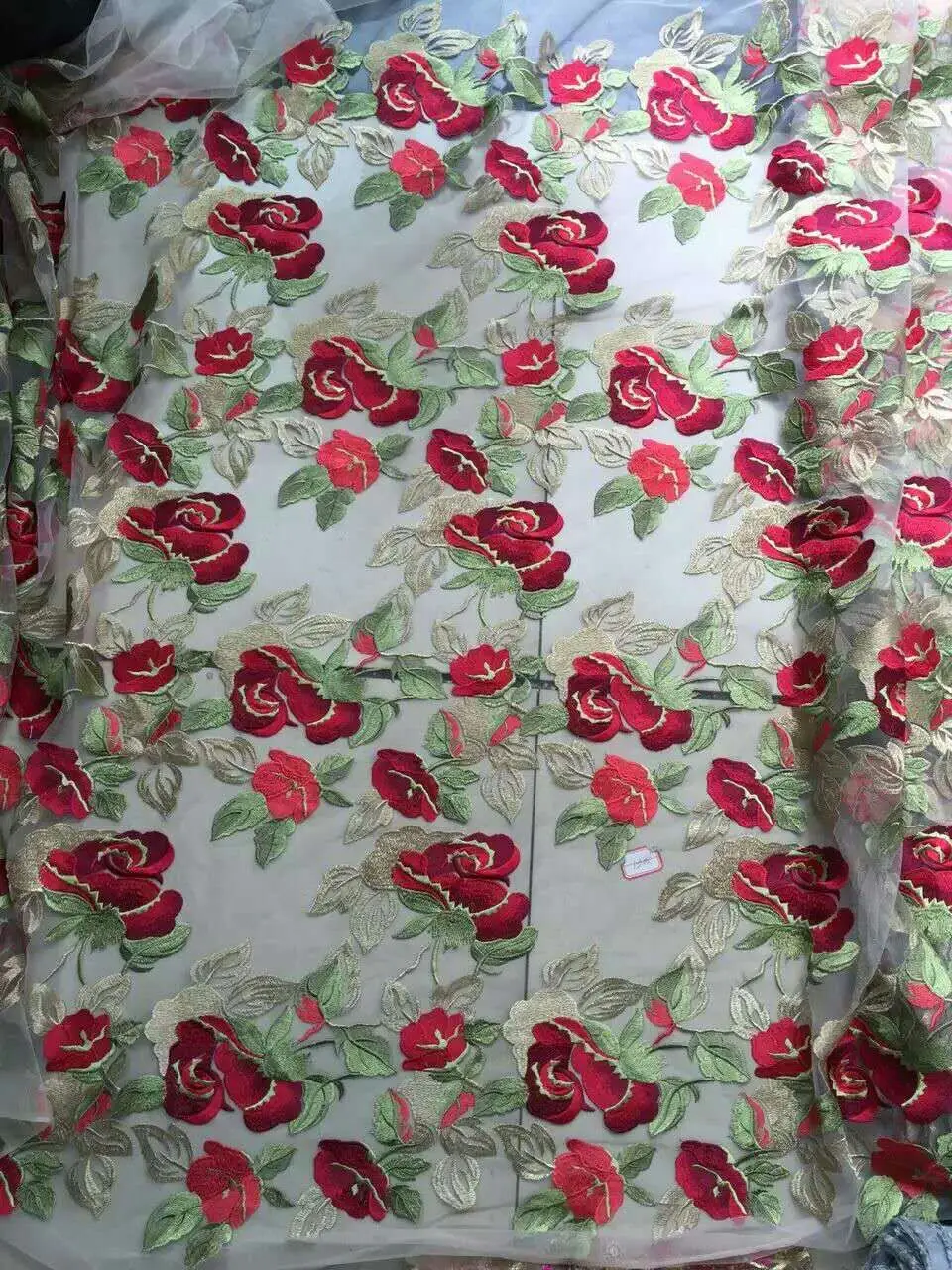 2017 последние Африканские кружева 100% хлопок роза французский чистая Кружево