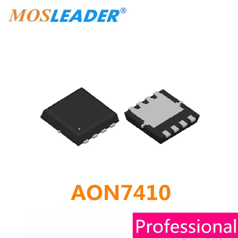 Mosleader AON7410 DFN3X3 100 шт. 500 1000 30 в 24 а N Channel Chinese высокое качество|n-channel| |