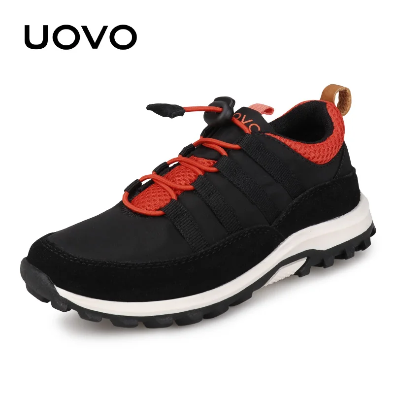 UOVO New Arrival Boys And Girls Sports Footwear Four Season Kids Shoes Brethable Children Sneakers Eur #32-38 | Детская одежда и