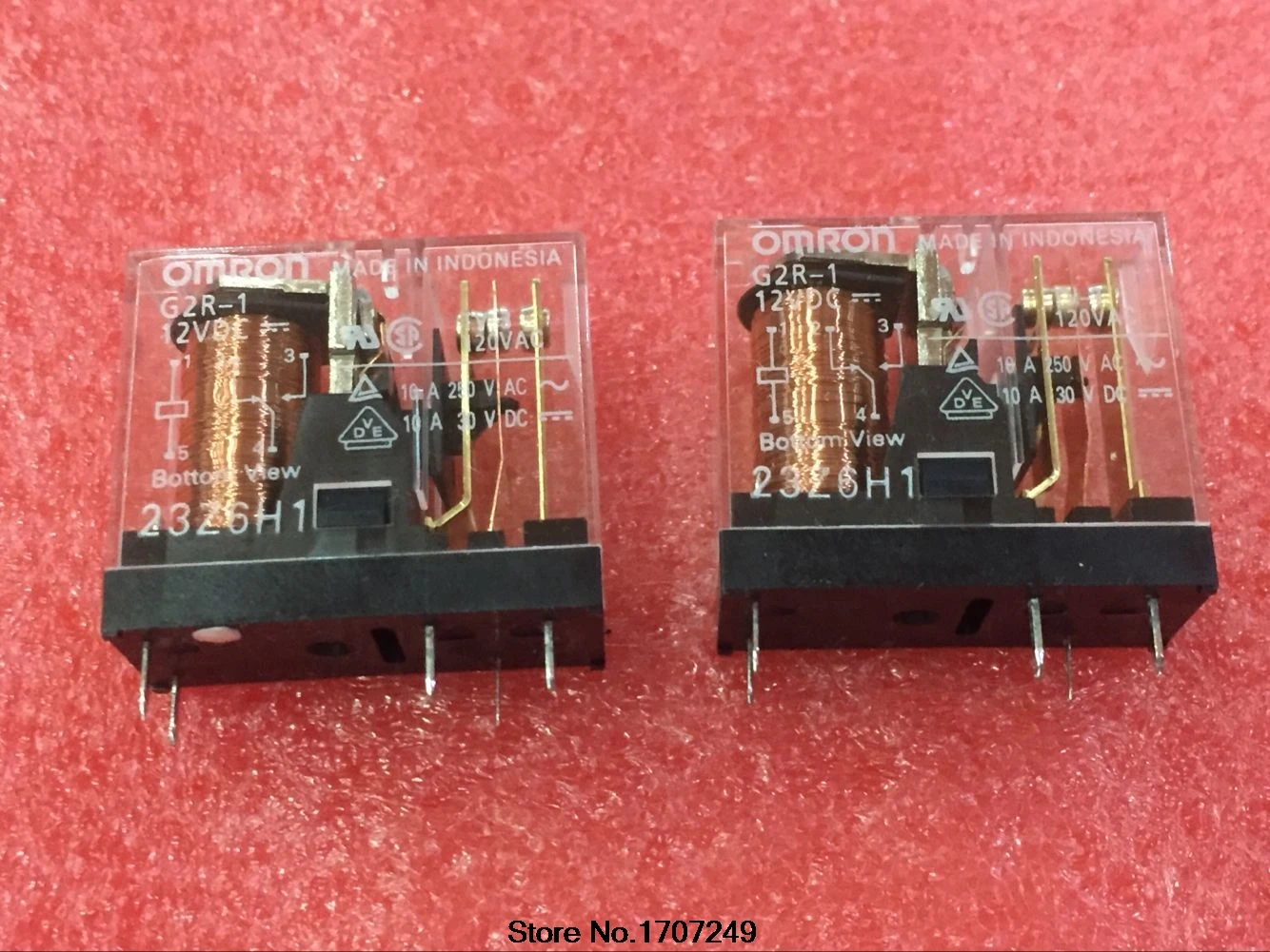 

Новый оригинальное реле питания G2R-1-12VDC G2R-1-12V G2R-1-DC12V G2R-1 12 В постоянного тока 10 А 5-контактный