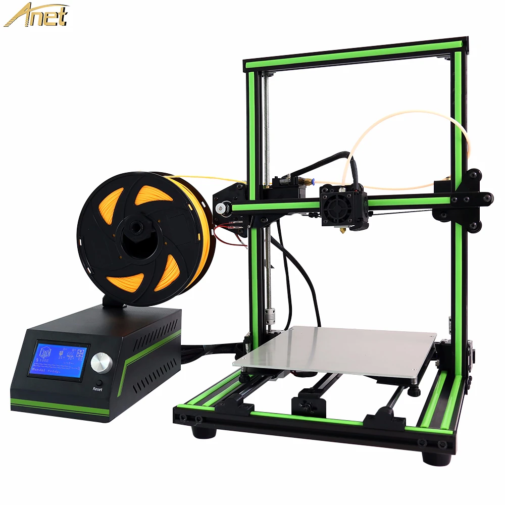 Anet E10 предсборочная версия 3D принтер Набор DIY Reprap Prusa i3 Высокая точность