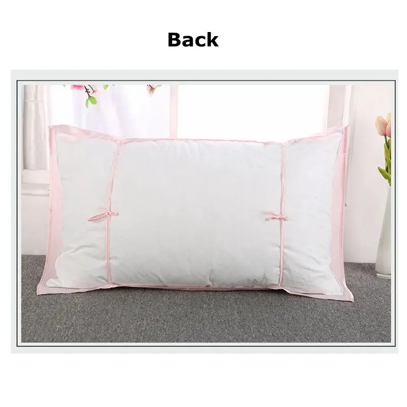 75cm x50cm Silk Mulberry Pillow Towel Pure Pigment Satin Case Sofa Car Throw Pillowcase Cushion Cover Home Decoration AAA0253 | Дом и сад
