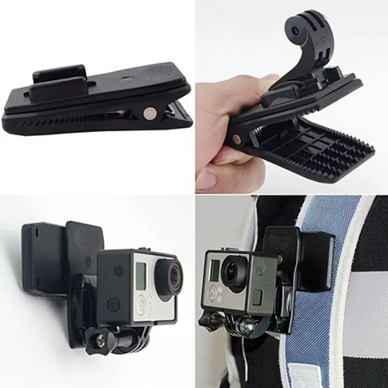 Скользящее крепление limitX с зажимом для LG 360 CAM Samsung Gear II 2 2017 Rollei Actioncam Youngstar Racy 300 400 410
