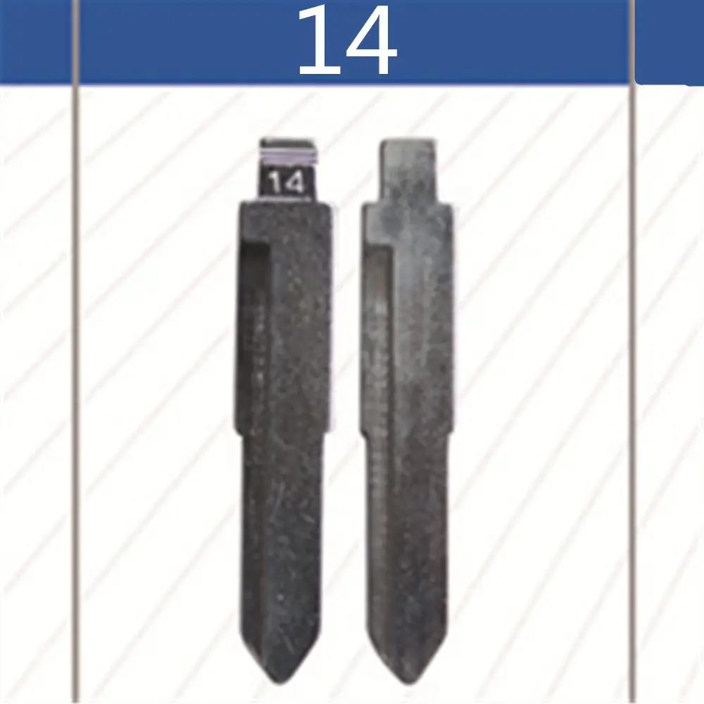 

2 шт., Сменное лезвие для автомобильного ключа JINBEI ISUZU key No.14
