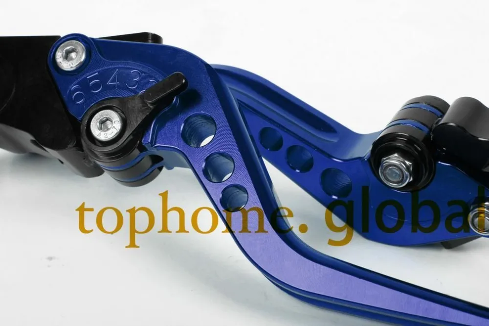 Синие короткие тормозные рычаги сцепления для TRIUMPH TDAYTONA 955i 1997 - 2003 CNC регулируемые