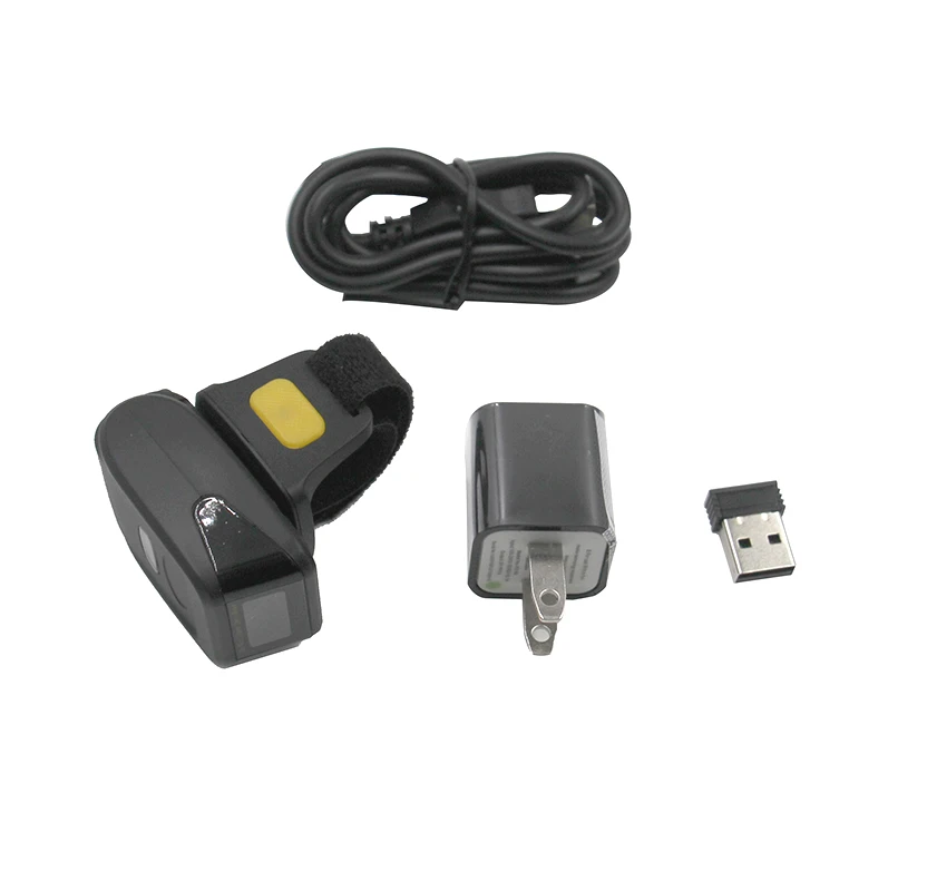 Портативный портативный 2D Bluetooth-сканер штрих-кода RZ R2 сканирование QR-кода