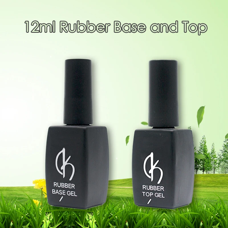 

New Nail Art Rubber Base Coat Gel Varnish UV Nail Primer Matte Top Coat Hybrid Semi Permanent Gel Nail Polish For Nails Manicure