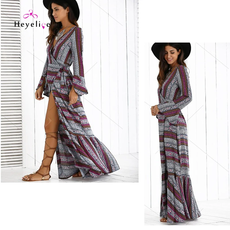 Женское платье-бикини винтажное пляжное платье-туника с длинным рукавом и