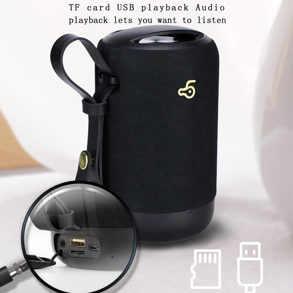 Портативный bluetooth динамик fm радио автомобильная TF карта водонепроницаемый