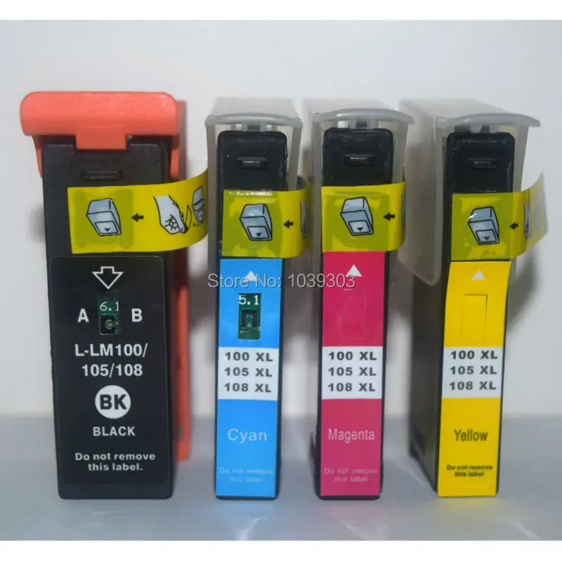 Картридж для принтера LEXMARK 100 100XL S305 S405 S505 S605 Pro703 Pro705 pro706|ink cartridge|compatible ink cartridgeprinter