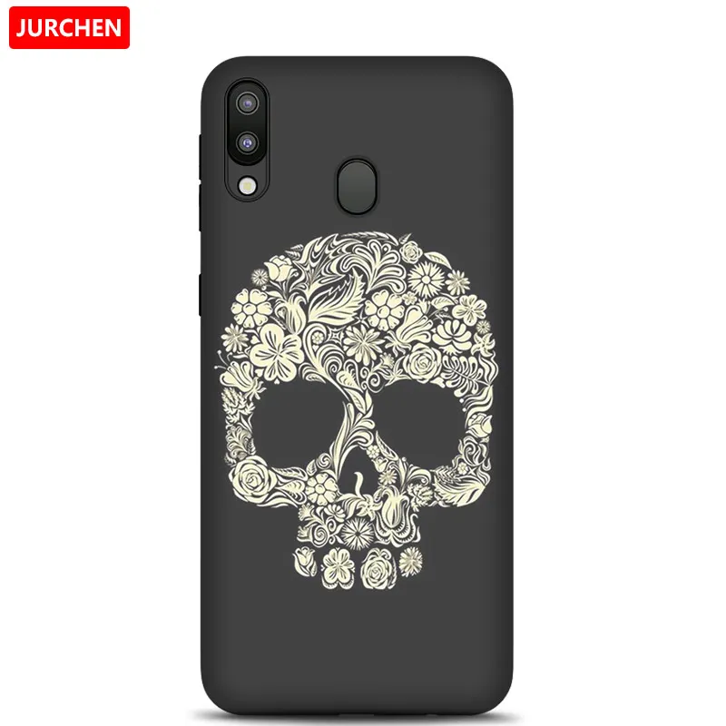 44 JURCHEN милый мультяшный чехол для samsung Galaxy M20 чехол для телефона M205F Силиконовая задняя крышка из ТПУ для samsung M20 Coque Capa 6,3 дюймов - Цвет: 44