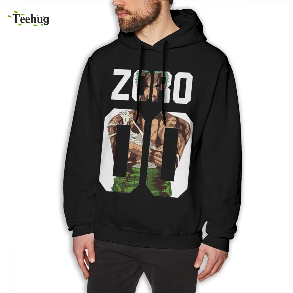 

One Piece Zoro Sweatshirt Male 2018 New Arrival Short Sleeve Pure Cotton