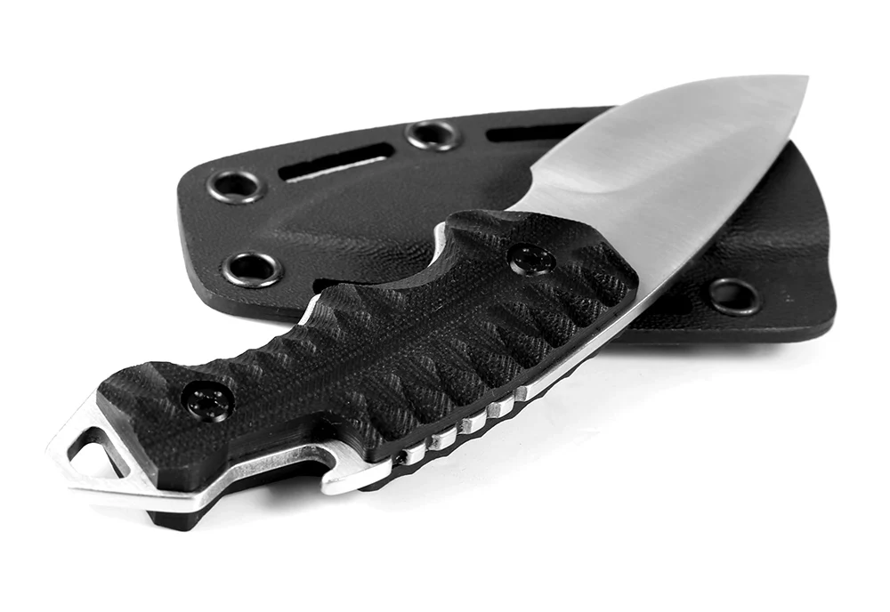 KKWOLF Karambit тактический нож открытый выживания кемпинга самообороны резки фиксированным лезвием высокой твердости нож защитный чехол CN