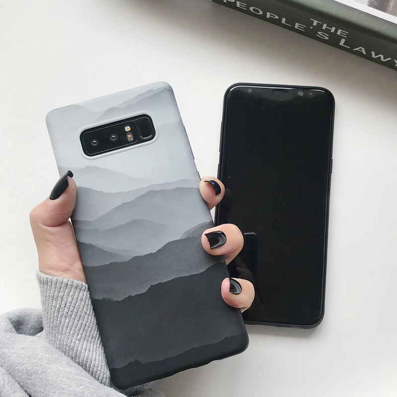 YHBBCASES градиентные чехлы для телефонов Samsung Galaxy S10 5G S8 S9 Plus чехол Note 10 8 9 мягкий с