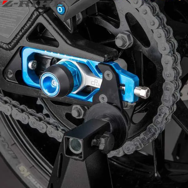 Алюминиевые цепные регулировщики с ЧПУ натяжители катушка для YAMAHA MT-09 FZ-09 FJ-09