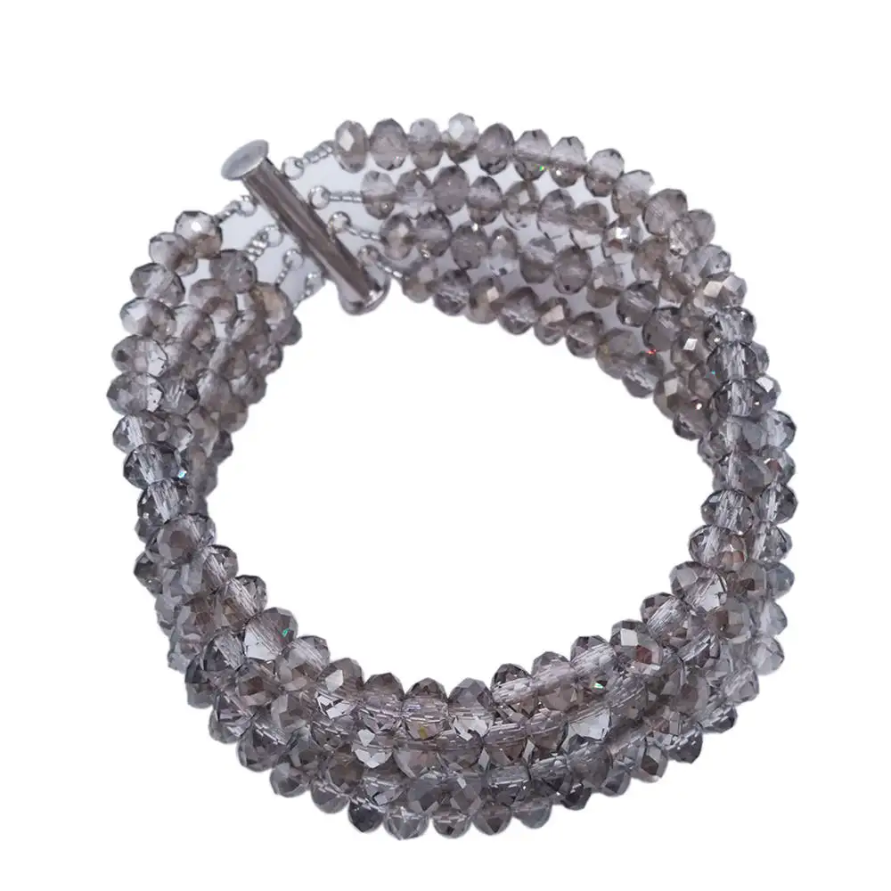 Модные серые африканские бусины комплекты ювелирных изделий нигерийские