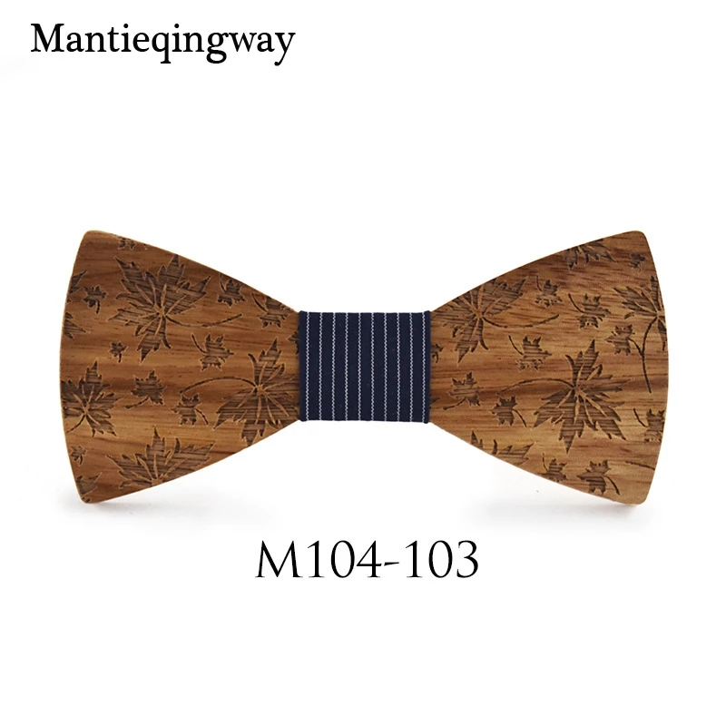 Mantieqingway для взрослых ручная работа деревянная бабочка мужские костюмы