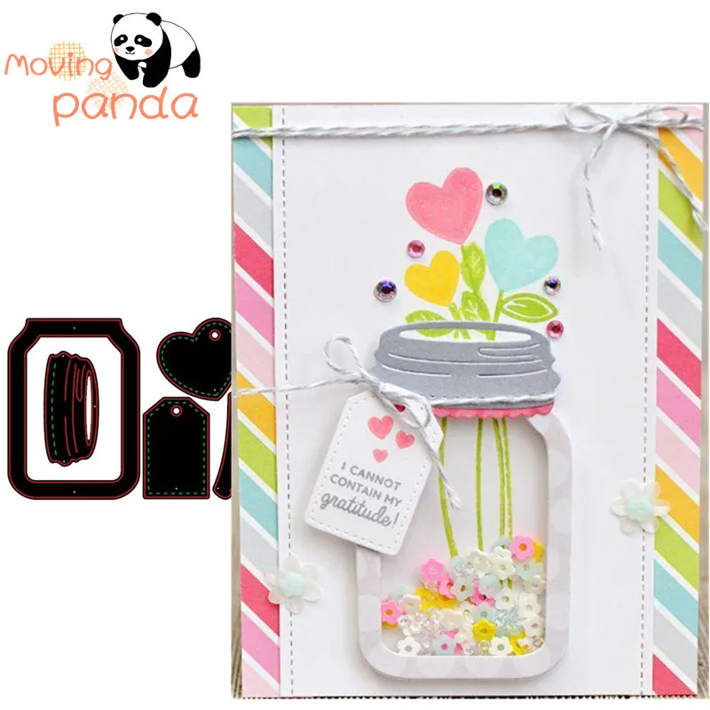 Металлические режущие штампы LOVE JAR трафареты для альбома скрапбукинга DIY