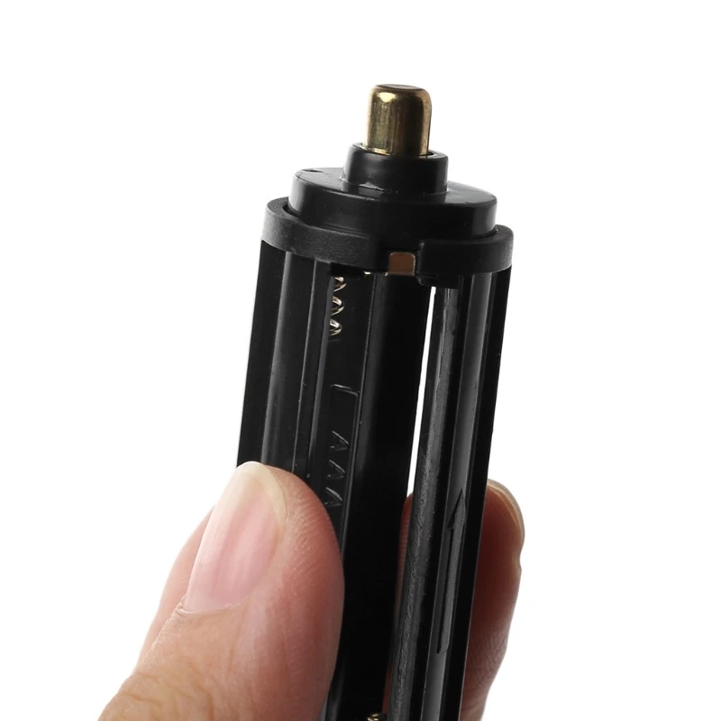 Пластиковый держатель батарей цилиндрического типа для 3x AAA 18650 конвертер